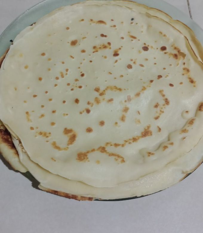 Una foto de Panqueques salados para canelones
