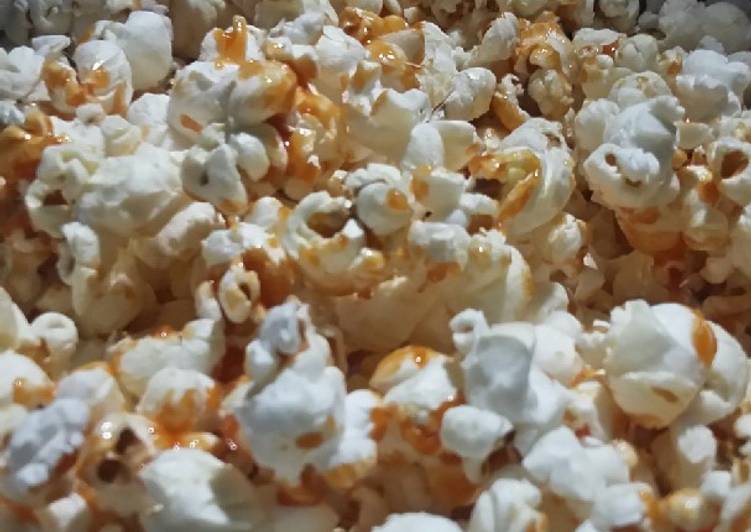 urutan Menyiapkan Pop corn caramel yang Enak