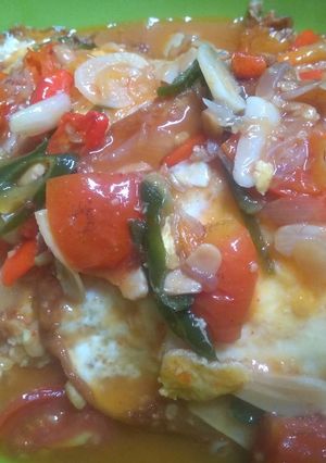 Foto resep Telur Ceplok Masak Tauco