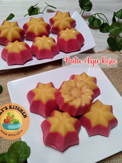 Foto resep 534.Putu Ayu Keju (Red Velvet)