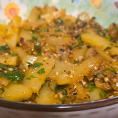 A picture of Bihari aloo.