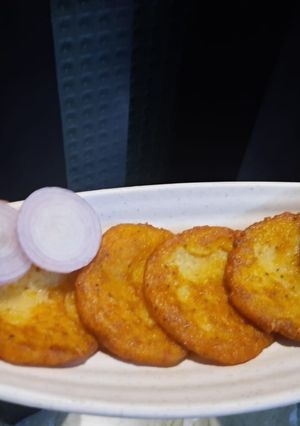 A picture of Frozen Veggies aloo tikki.