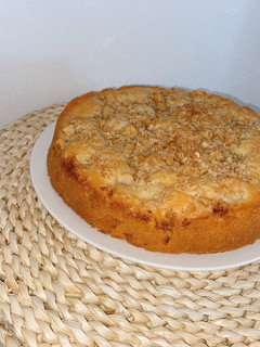 Una foto de Torta de Manzana (integral y vegana)