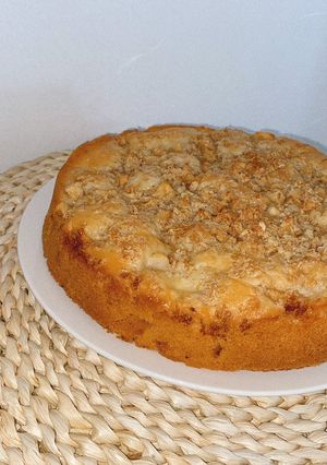 Una foto de Torta de Manzana (integral y vegana)
