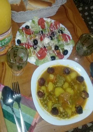 صورة لوصفة جلبانة بالكفة والقرنون