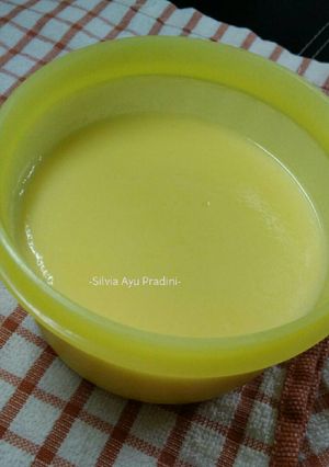 Foto resep Milky vanilla vla puding 🍮