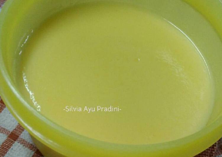 Milky vanilla vla puding 🍮