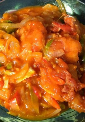 Foto resep Ayam fillet saus padang