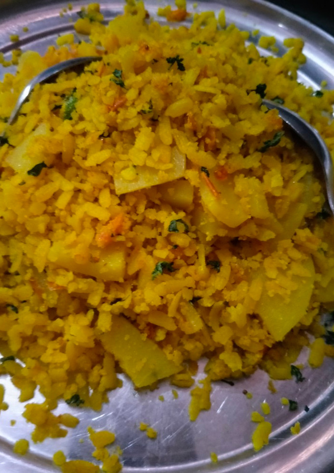 A picture of Poha.
