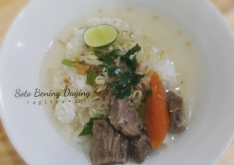 Cara Gampang Membuat Soto Bening Daging, Sempurna