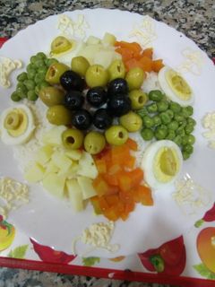 صورة لوصفة مسيدوان (سلطة ارز بي خضر)