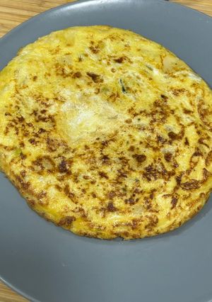 Una foto de Tortilla de calabacín