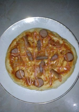Foto resep Pizza teflon homemade simple