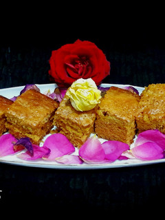 عکسی از دستور کیک ارده و شیره