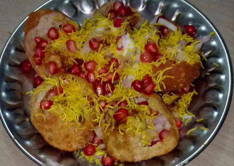 How to Prepare Homemade Sev puri / dahi puri chaat