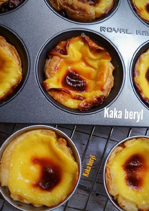 Foto resep Portuguese eggtart