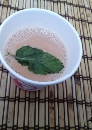 صورة لوصفة شاي كرك بالنعناع ☕🍀