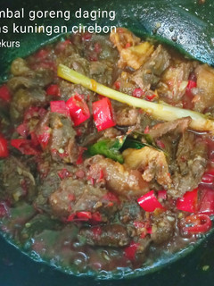 Foto resep Sambal goreng daging (khas kuningan cirebon)