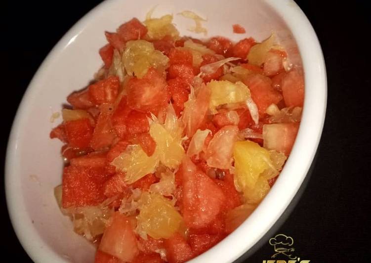 Simple Way to Prepare Quick Fruits salad | Satisfyingrecipe.web.app