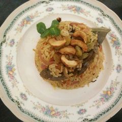 A picture of Instant biryani.