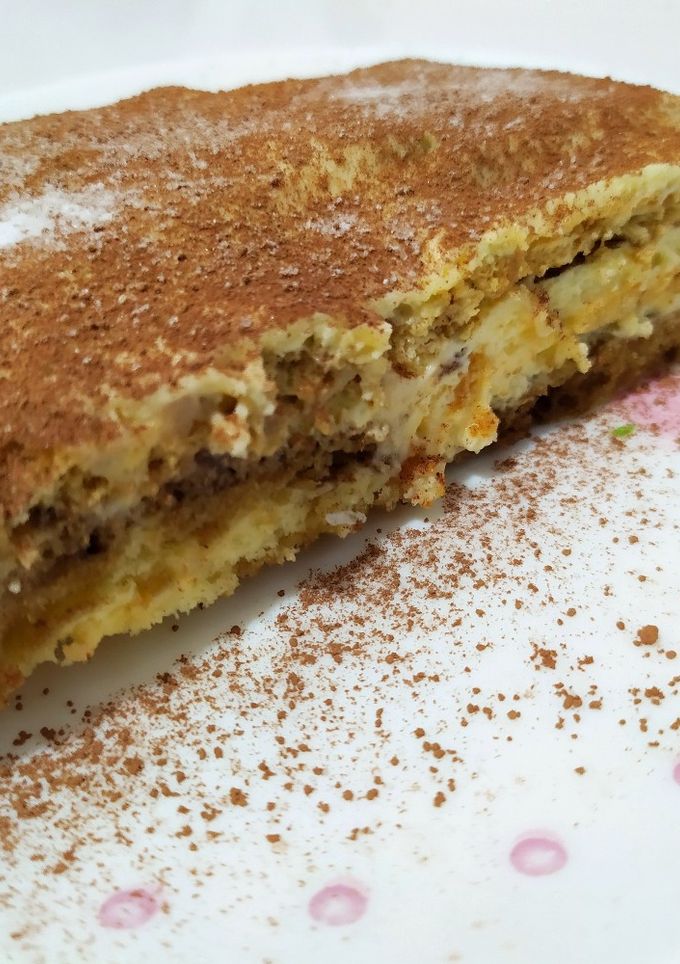 عکسی از دستور تیرامیسو با پتی بور
