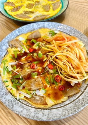 Hình của món Bột chiên khoai môn.