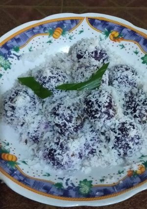 Foto resep Kelepon ubi ungu