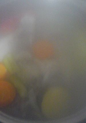 Una foto de Sopa de pollo