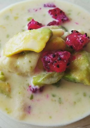 Foto resep Es buah susu