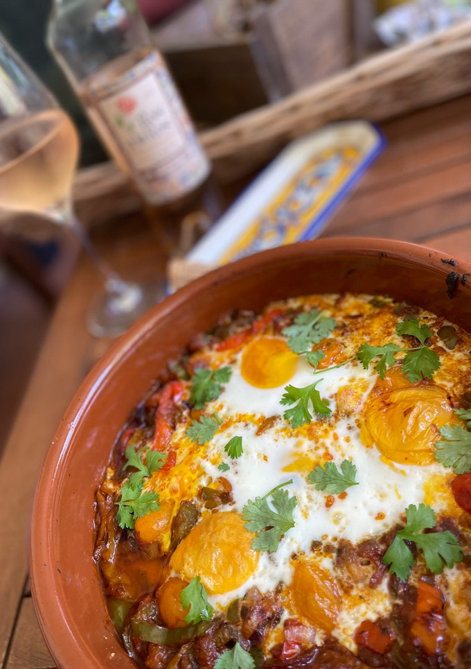Una foto de Shakshuka