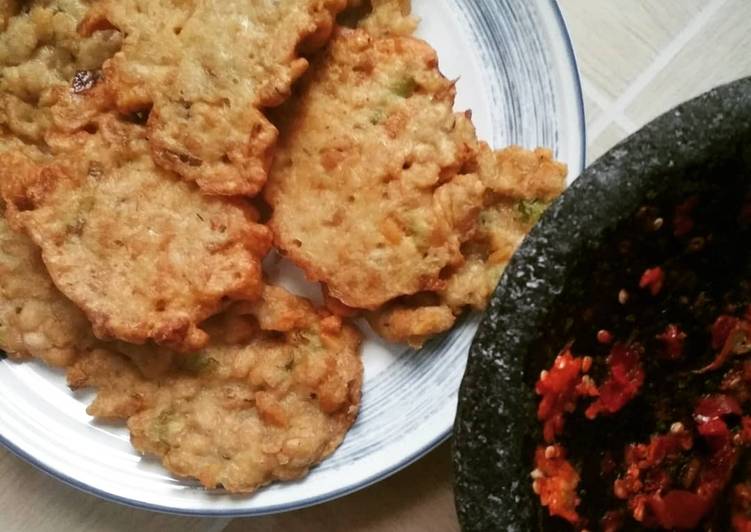 Bakwan tempe (hampir) semangit