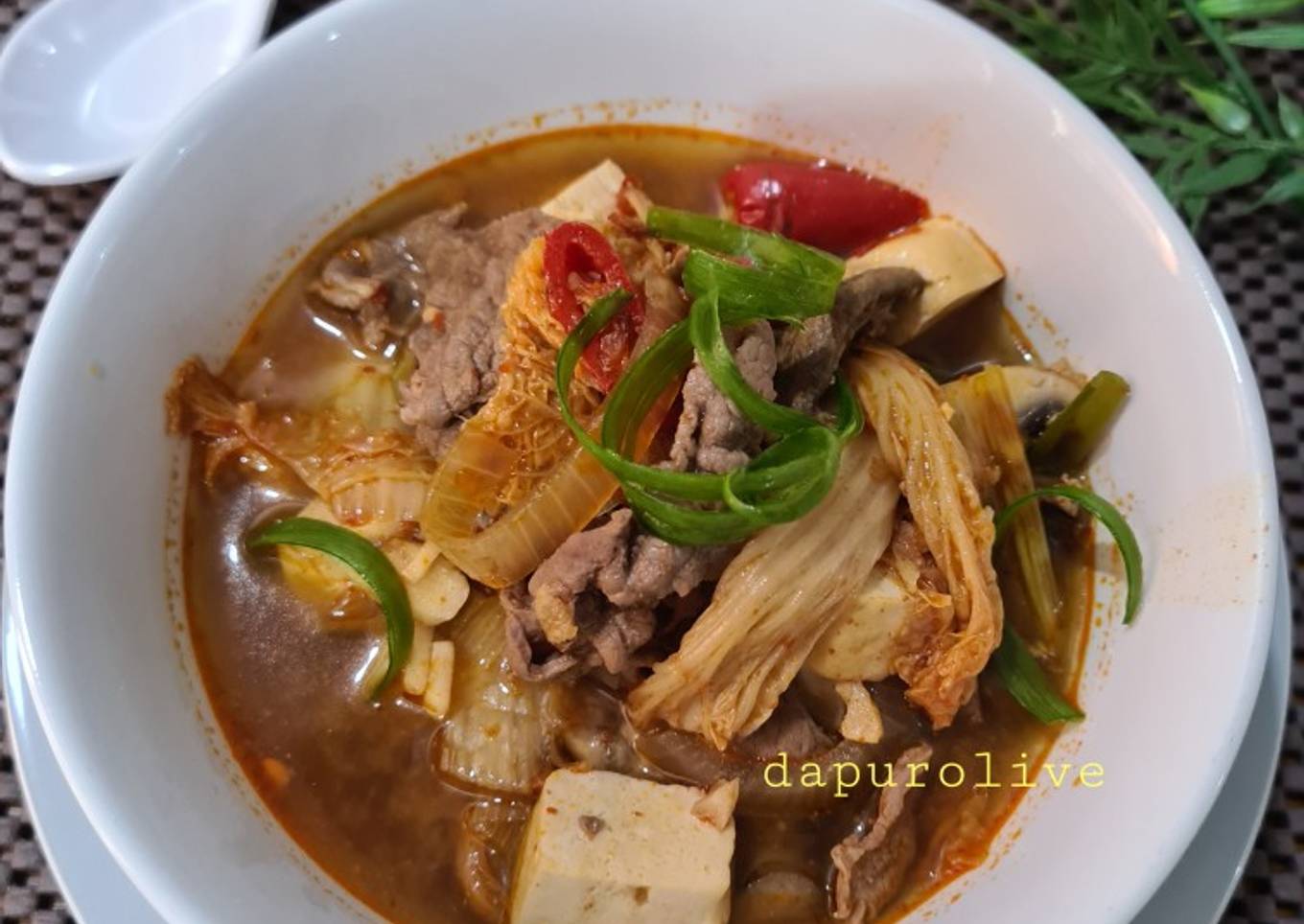 Kimchi Jjigae Halal