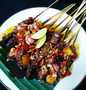 Standar Cara gampang membuat Sate kambing bumbu kecap pedas dijamin lezat