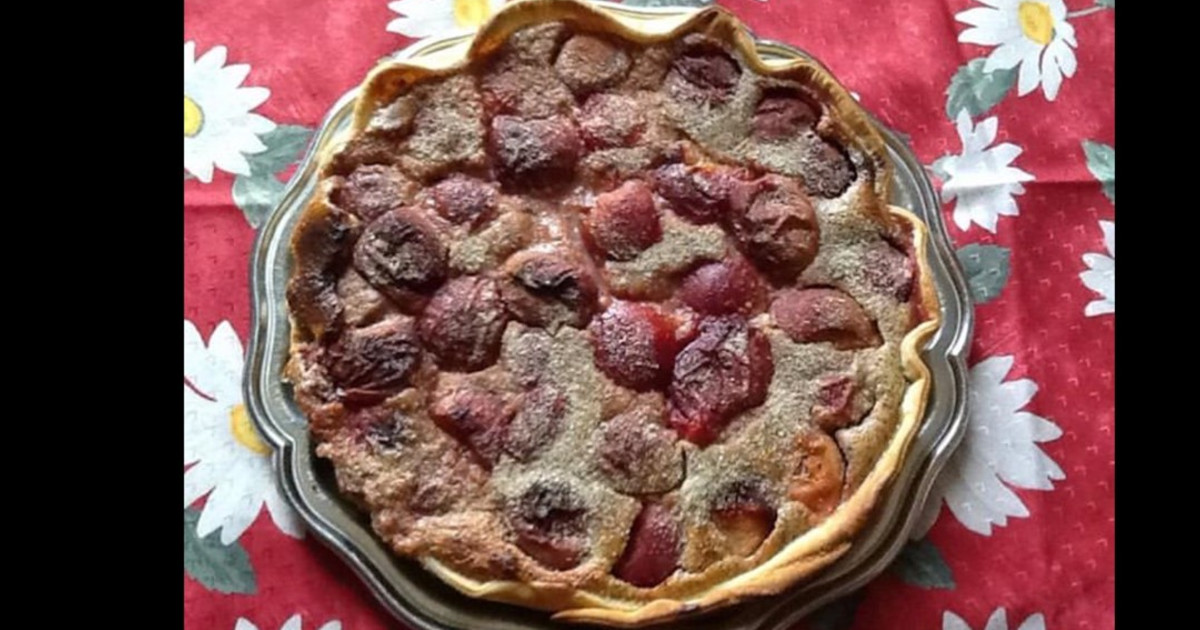Pêches rôties et crème au mascarpone - Recette Facile