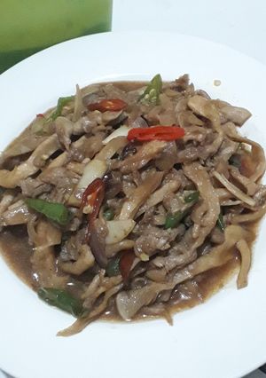 Foto resep Tumis jamur seadanya
