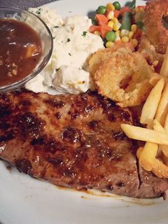 Foto resep Steak bbq blackpaper