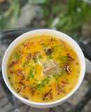 Cháo sườn bí đỏ