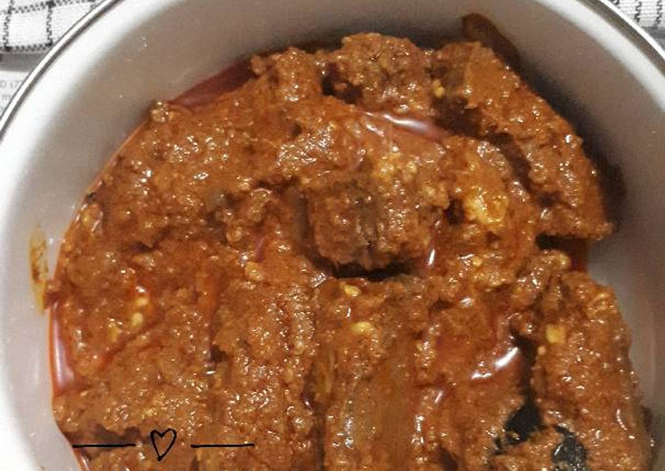 Rendang Sapi Simple