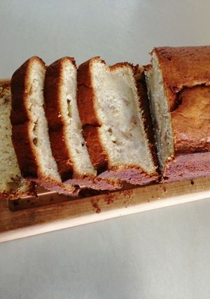 Una foto de Pan de plátano
