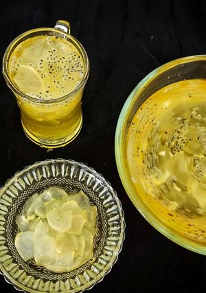 A picture of Ice Apple Sharbat.