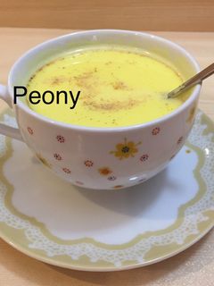 عکسی از دستور نوشیدنی شیر طلایی ☘️ مفید برای لاغری☘️