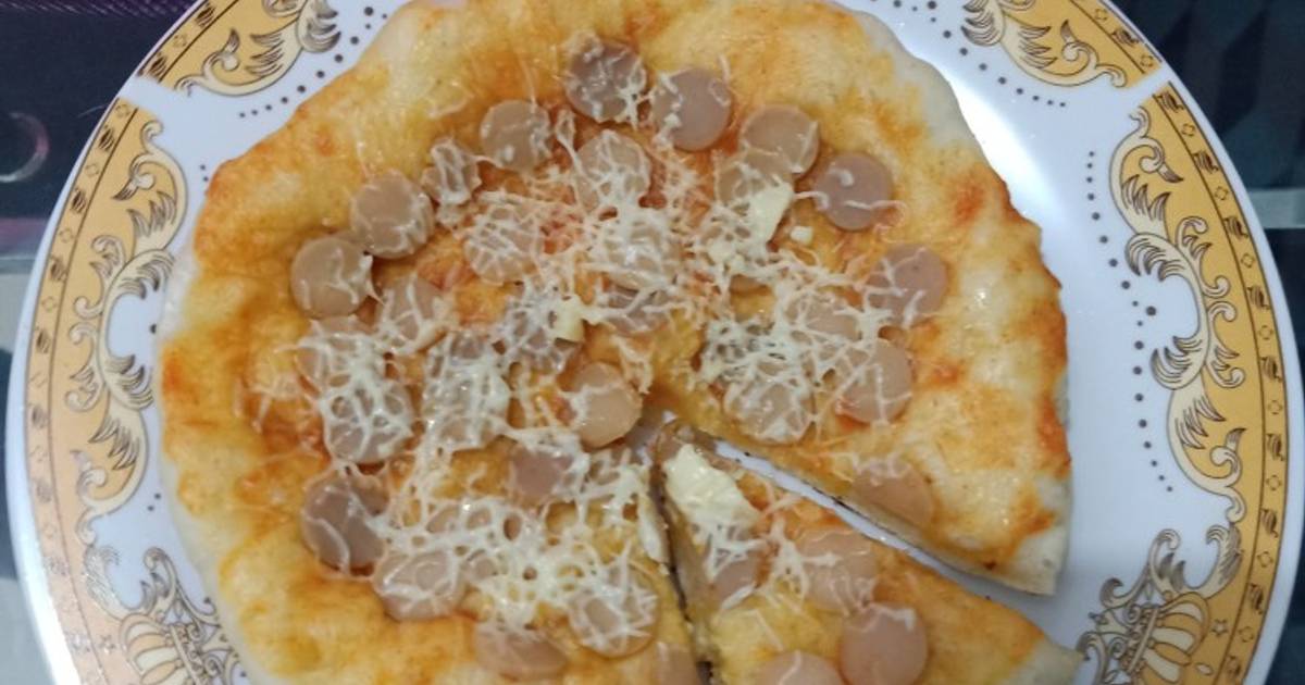 571 resep  pizza  teflon empuk  enak dan sederhana Cookpad