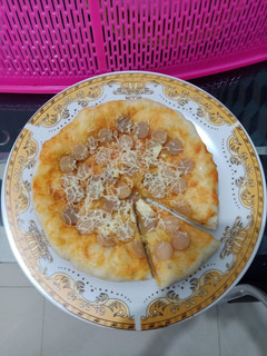 Foto resep Pizza Teflon Sederhana Empuk Kriuk