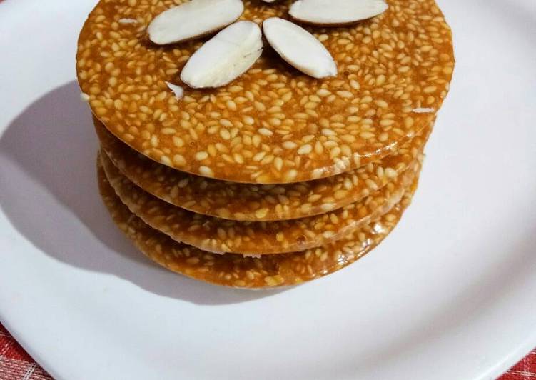 Recipe of Speedy Gur teel ki chikki