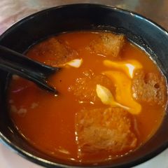 A picture of Tomato soup.