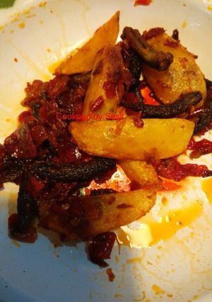 Foto resep Balado belut & kentang😀