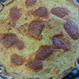 Tarta de zucchini, cebolla, alioli y queso