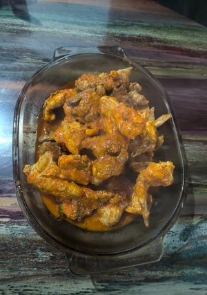 Foto resep Balado sayap ayam dan ati rempelo