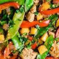 MANGO CHICKEN STIR-FRY A picture of MANGO CHICKEN STIR-FRY.