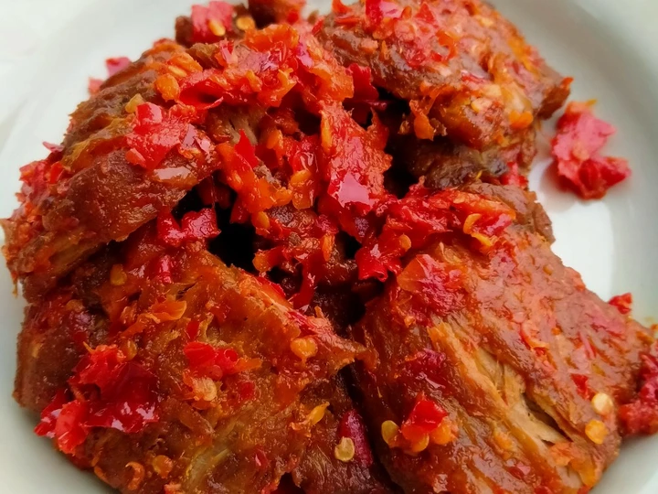 Langkah Mudah untuk Menyiapkan Resep Dendeng Balado yang Uenak Anti Ribet, Bisa Manjain Lidah
